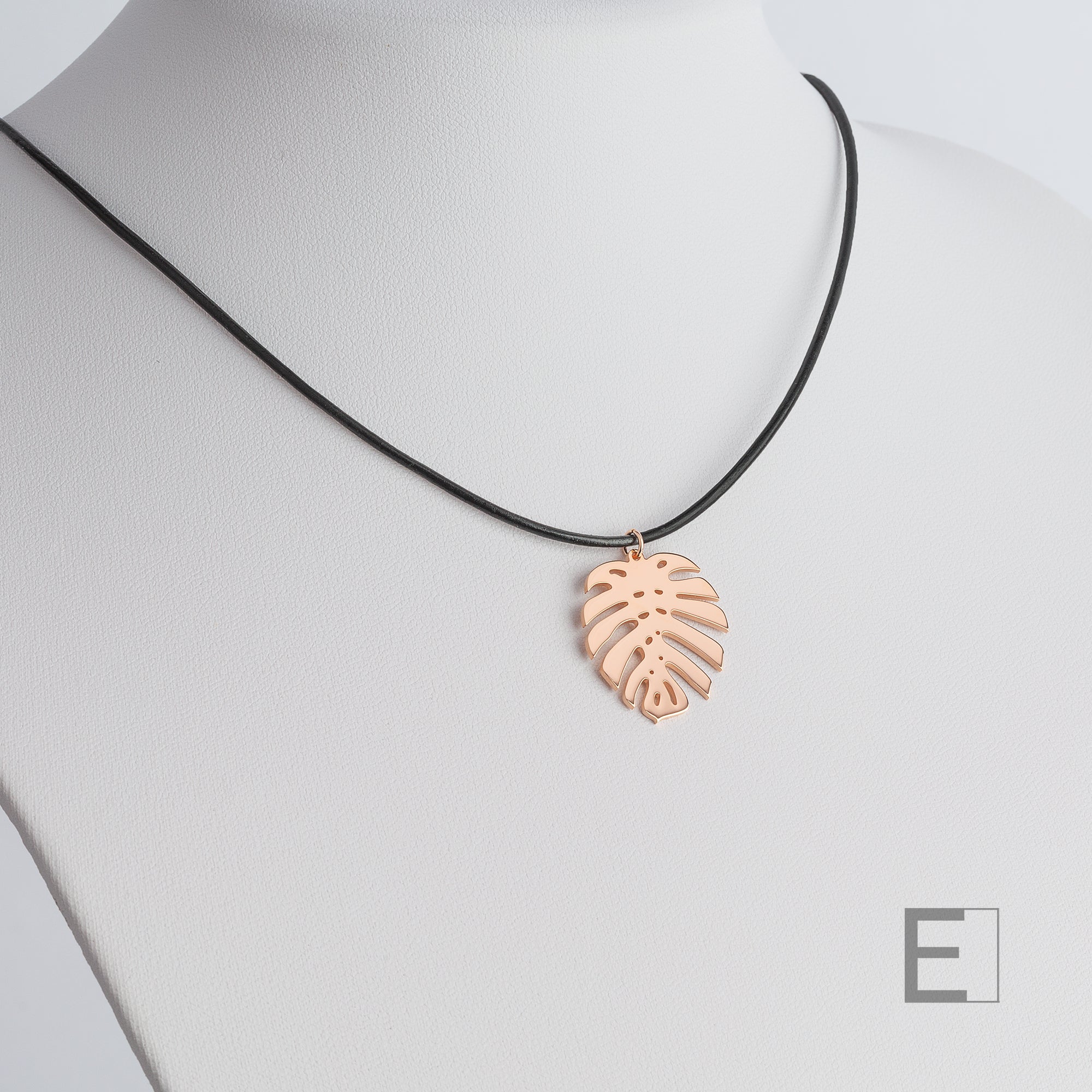 Monstera Leaf Necklace