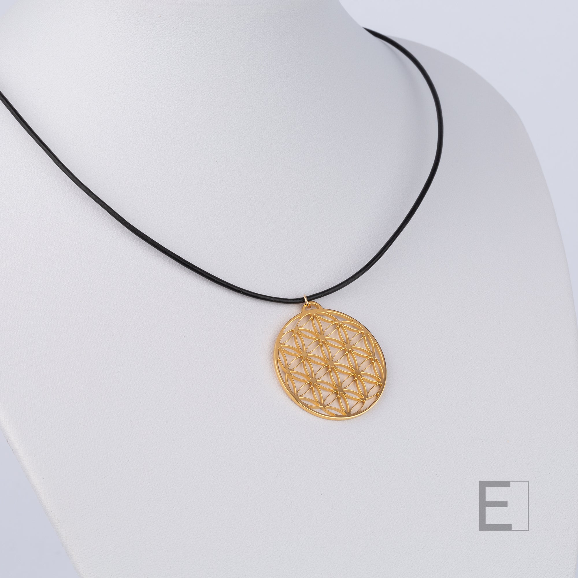 Large Flower of Life Necklace
