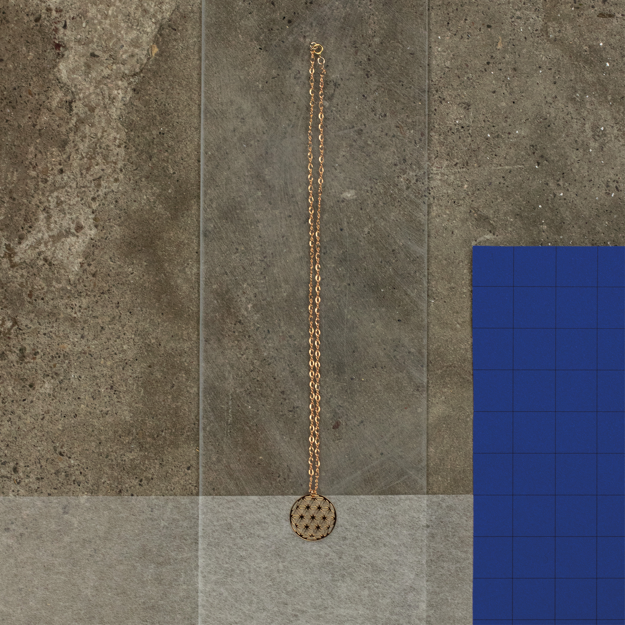 Large Flower of Life Necklace