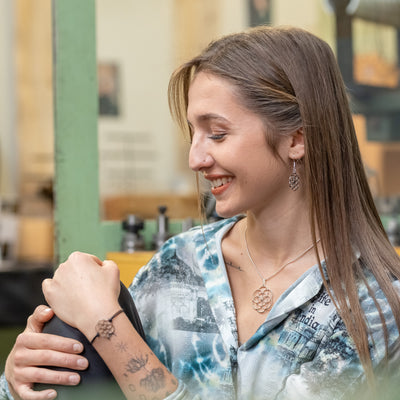 Halskette Samen des Lebens