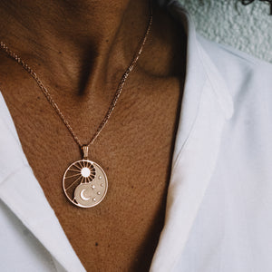 Collier Yin Yang Cosmique