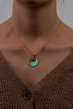 Collier Yin Yang Cosmique / ombre et lueur céleste