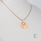 Cosmic Yin Yang Halskette