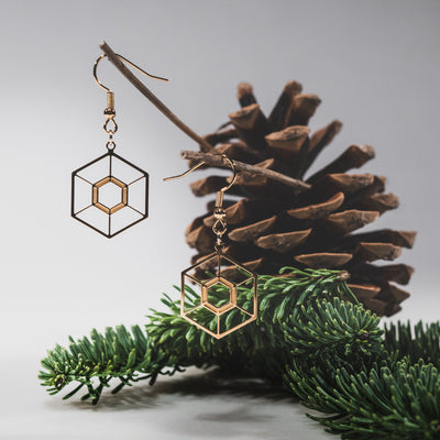 Hexaluna – vue principale du bijou artisanal Atelier-Émile