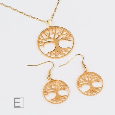 Parure : Arbre de Vie – vue principale du bijou artisanal Atelier-Émile