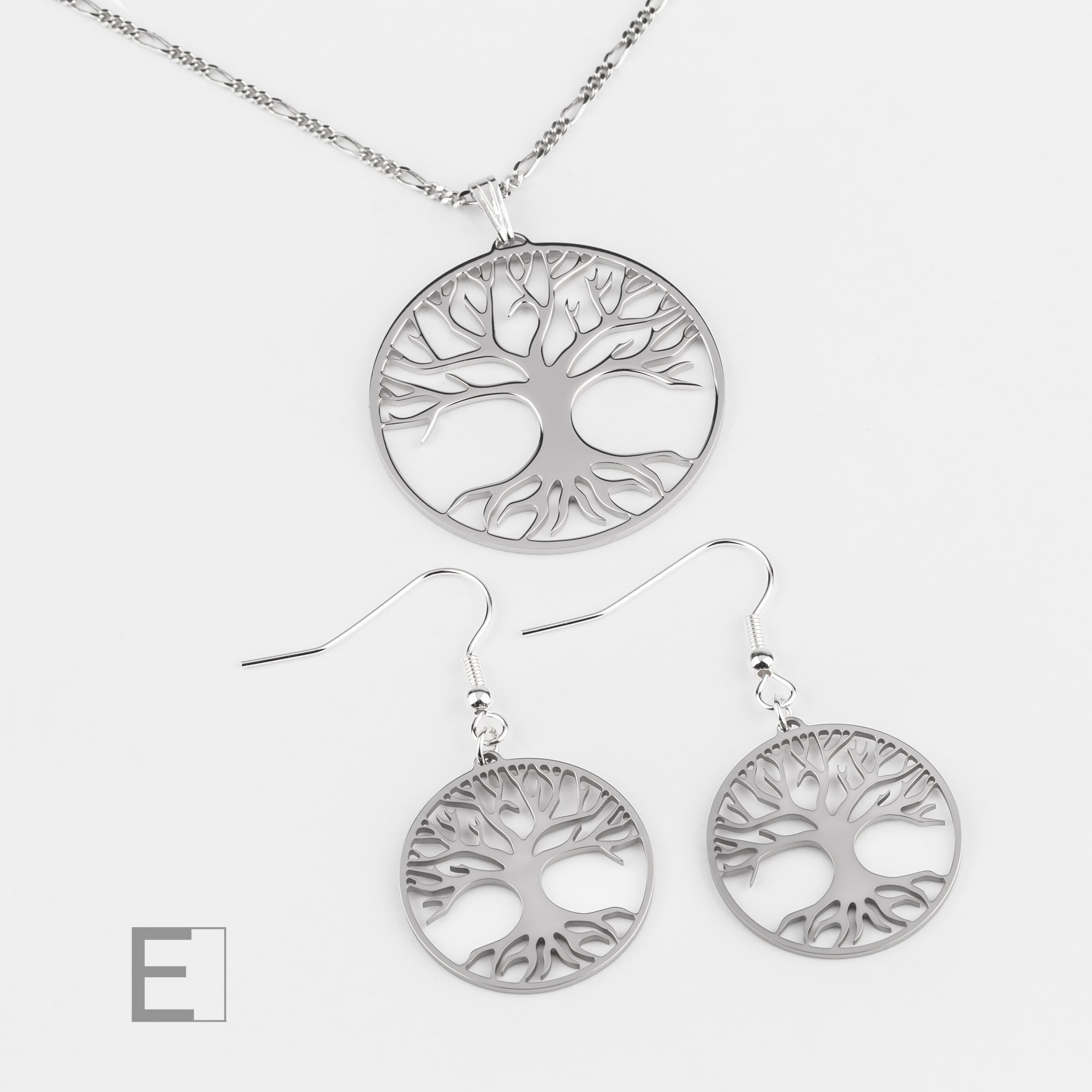 Parure : Arbre de Vie – vue détaillée du bijou artisanal Atelier-Émile