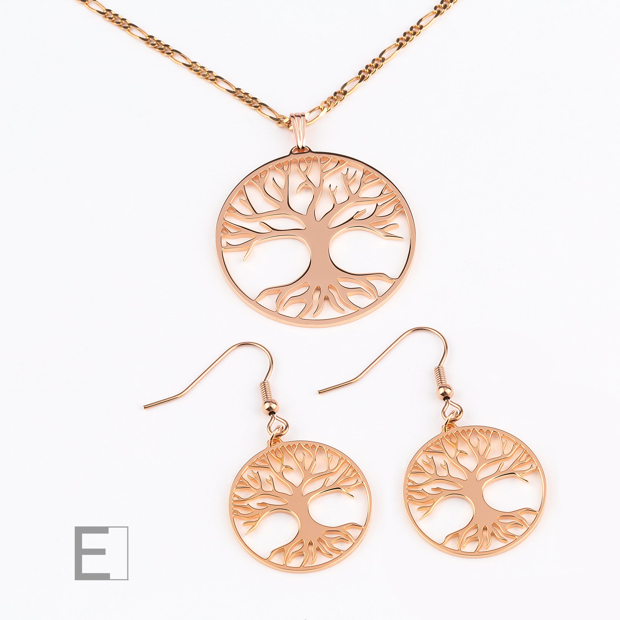 Parure : Arbre de Vie – vue détaillée du bijou artisanal Atelier-Émile