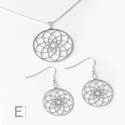 Parure : Attrape-Rêves – vue principale du bijou artisanal Atelier-Émile
