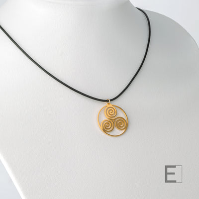 Halskette Spirale des Lebens