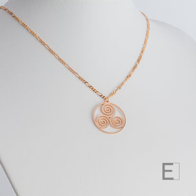 Halskette Spirale des Lebens