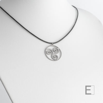 Triskele Spirale Halskette