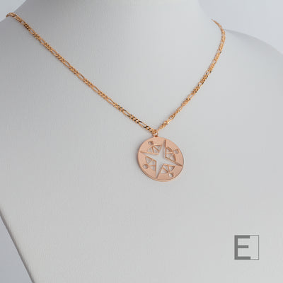 Mandala-Kette Kompass