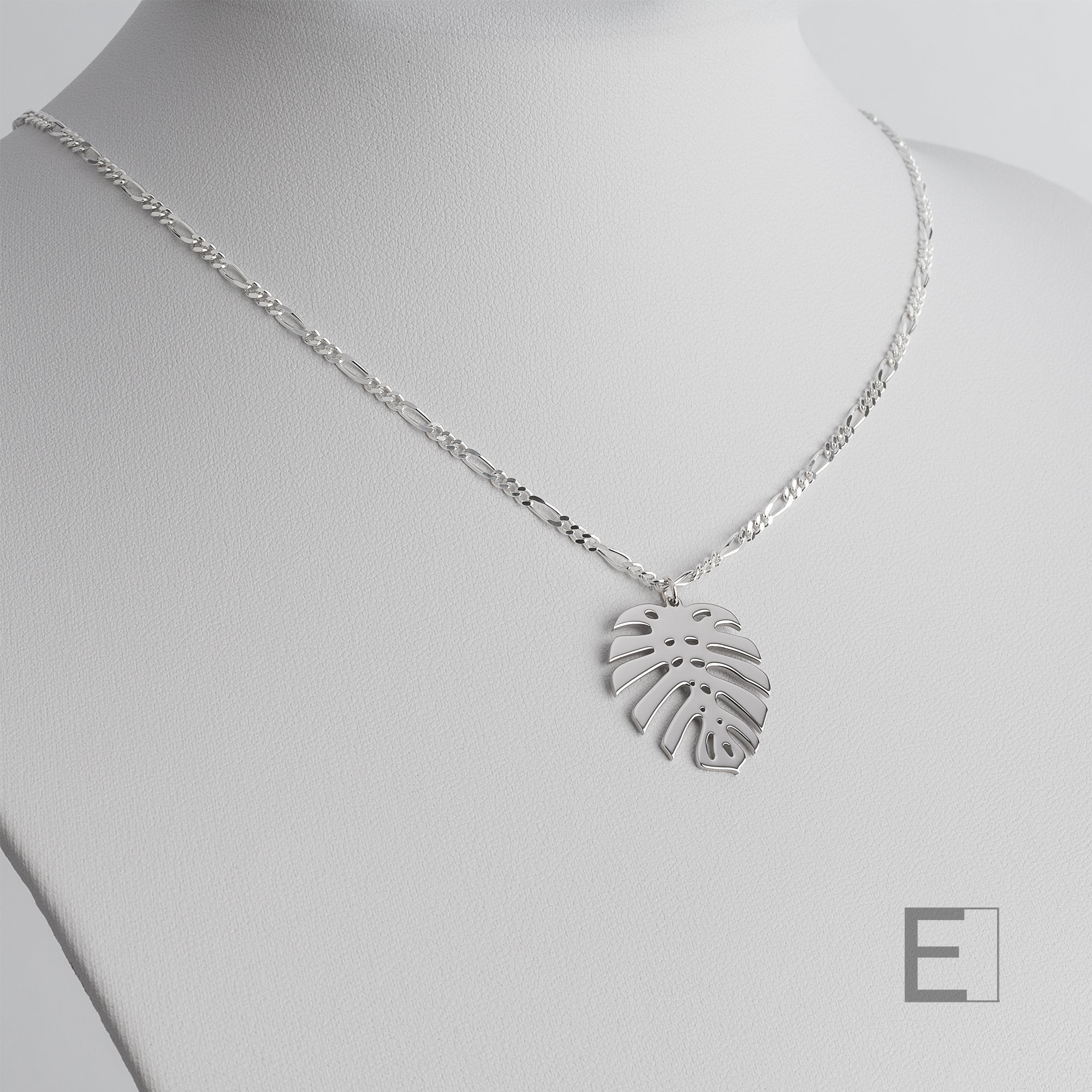 Monstera Leaf Necklace