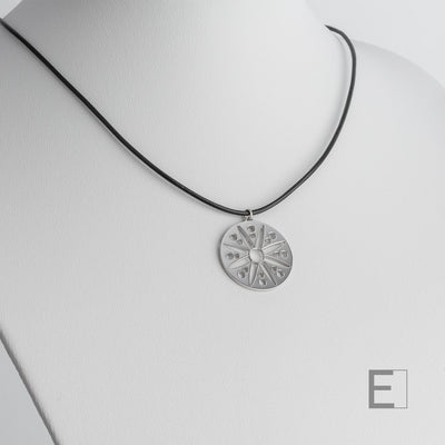 Mandala Blume Halskette