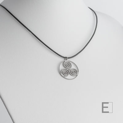 Halskette Spirale des Lebens