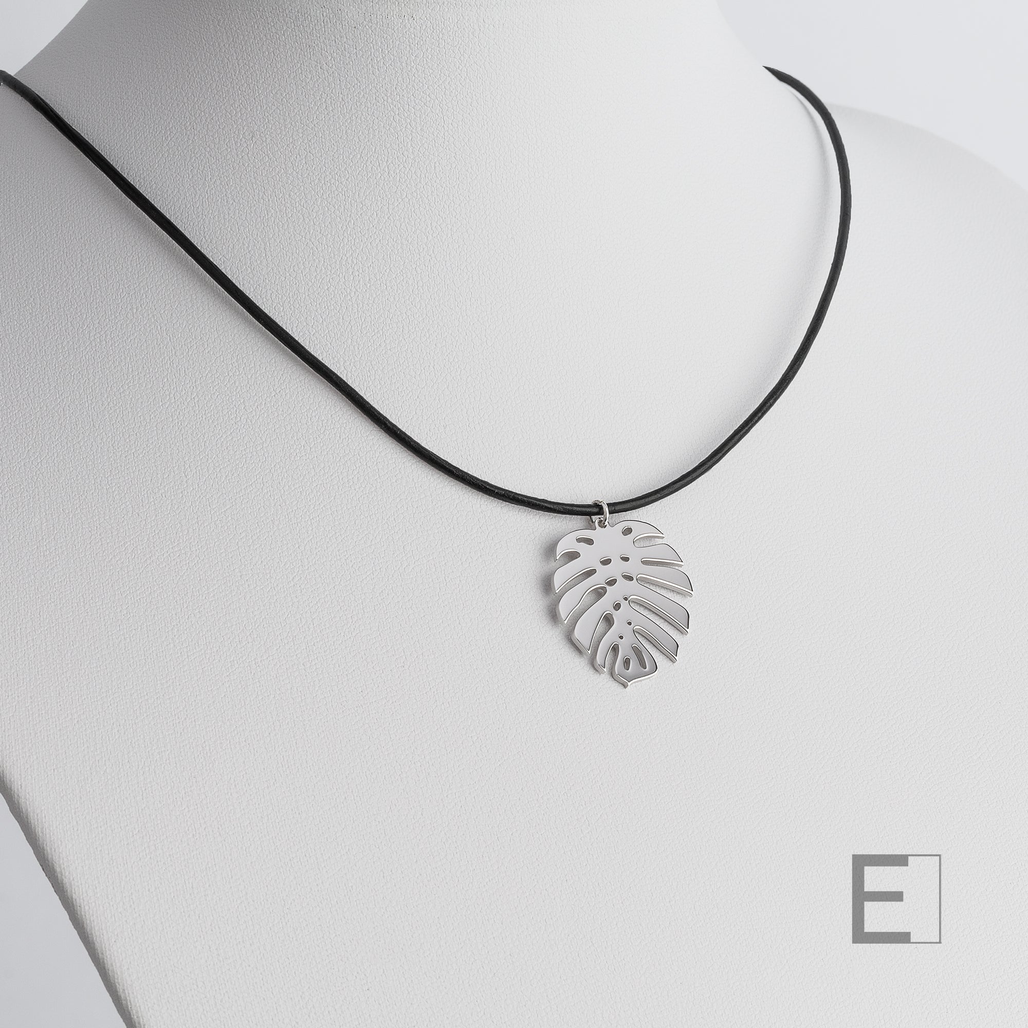 Monstera Leaf Necklace