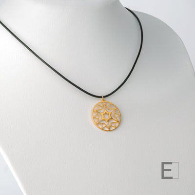 Mandala Stern Halskette