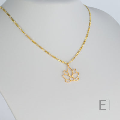 Lotusblüten-Halskette