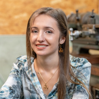 Halskette Spirale des Lebens