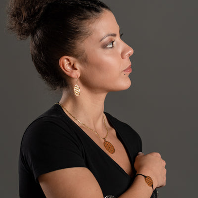 Halskette Große Blume des Lebens