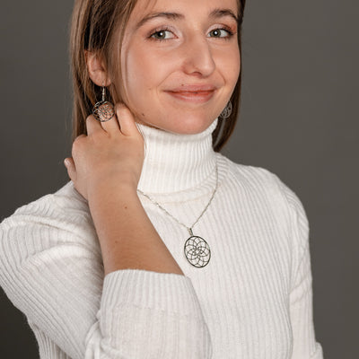 Halskette Großer Traumfänger