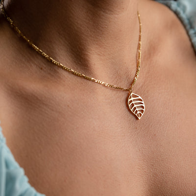 Halskette Bananenblatt