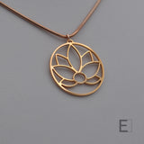Collier Fleur de Lotus Cercle