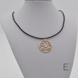 Lotusblüte-Kreis Halskette