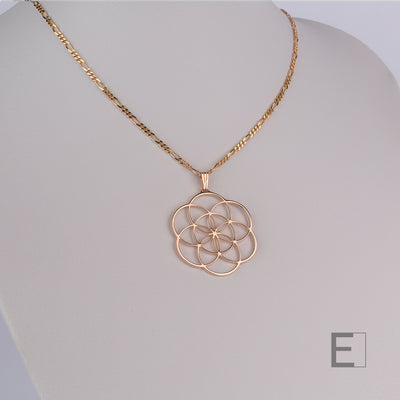 Halskette Großer Samen des Lebens