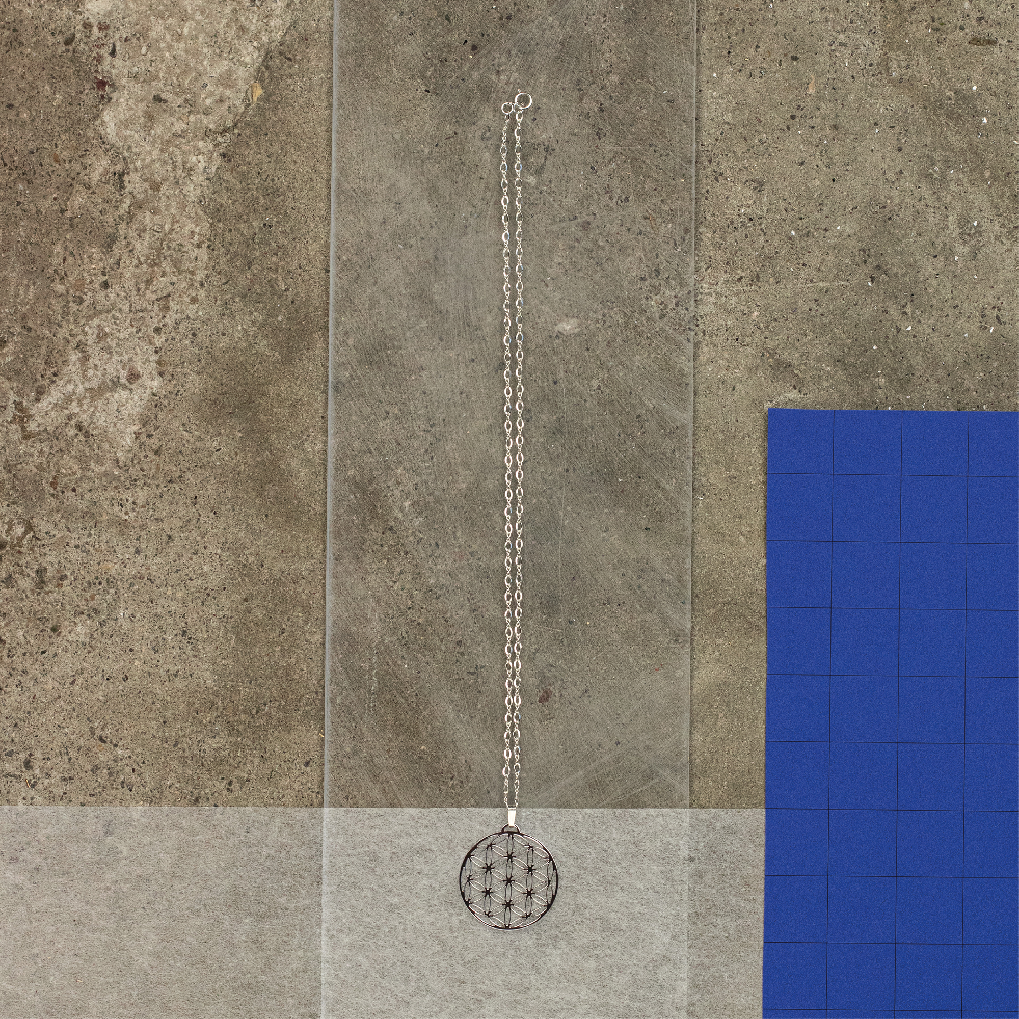 Large Flower of Life Necklace