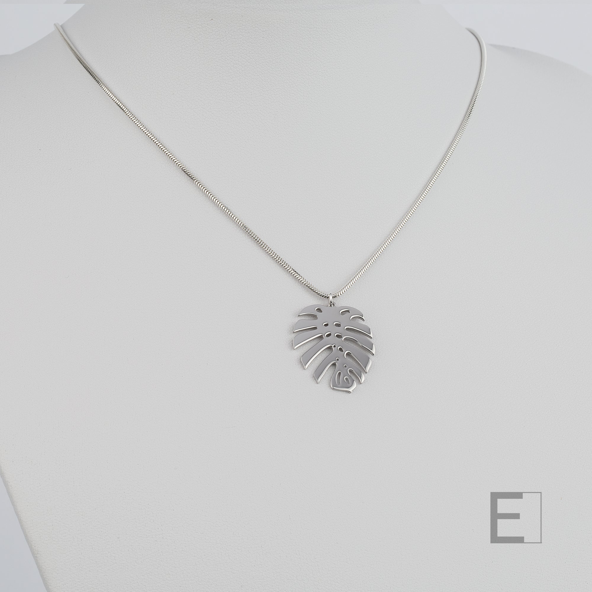 Monstera Leaf Necklace