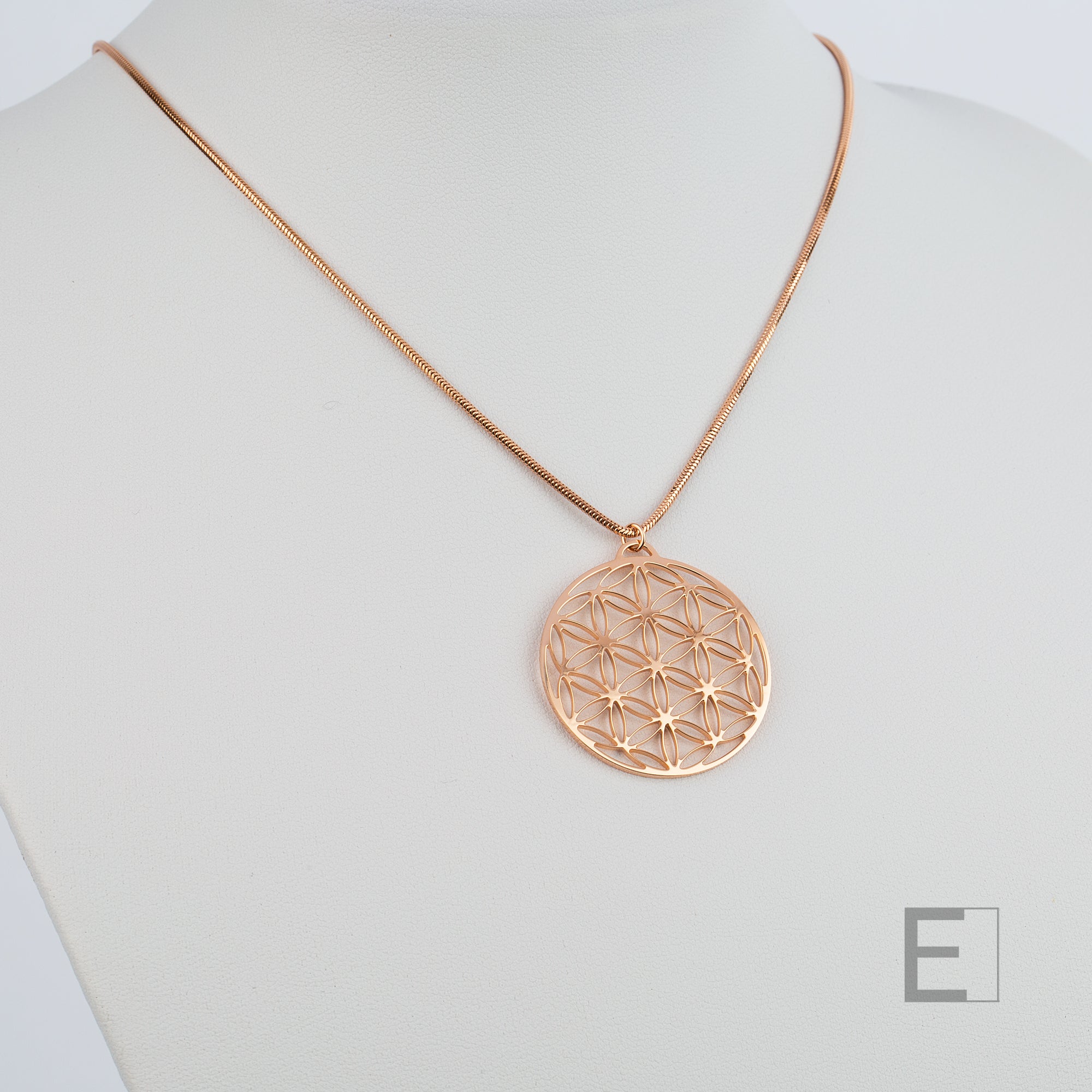 Large Flower of Life Necklace