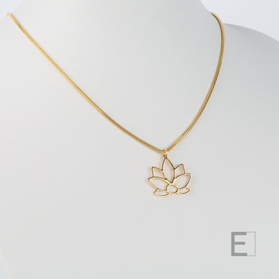 Lotusblüten-Halskette