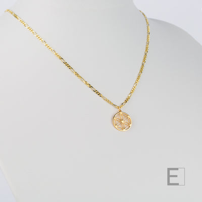 Halskette Kleine Blume des Lebens