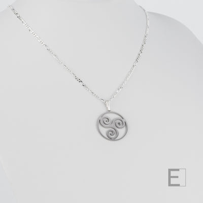 Triskele Spirale Halskette