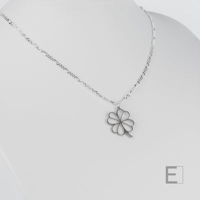 Halskette Kleeblatt