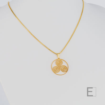 Halskette Spirale des Lebens