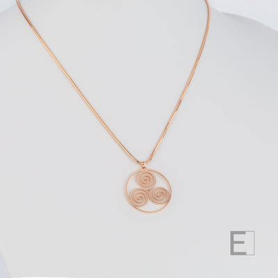 Halskette Spirale des Lebens