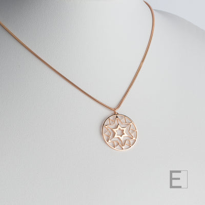 Mandala Stern Halskette