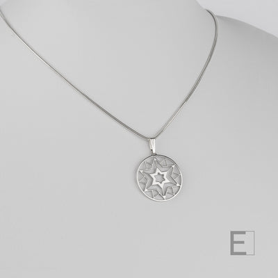 Mandala Stern Halskette