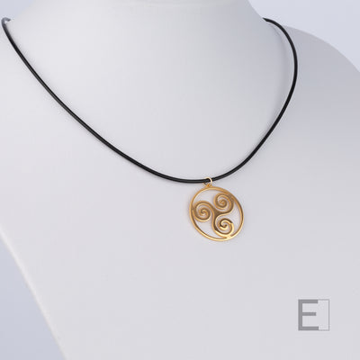 Triskele Spirale Halskette
