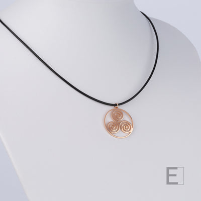 Halskette Spirale des Lebens
