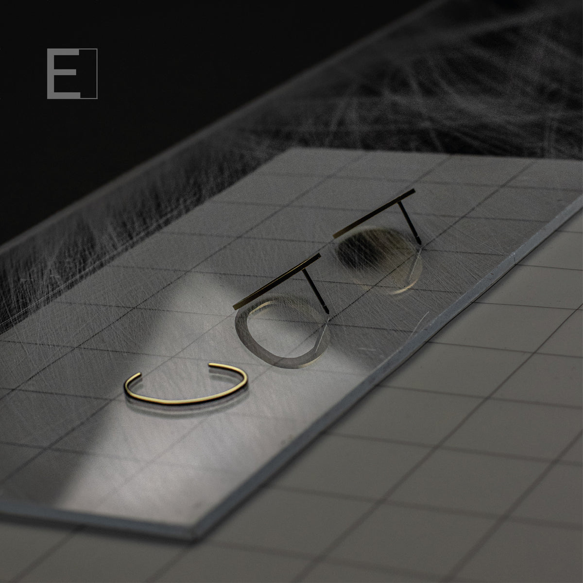 Contemplation II: Trio Earrings, detail view 4 – Atelier-Émile