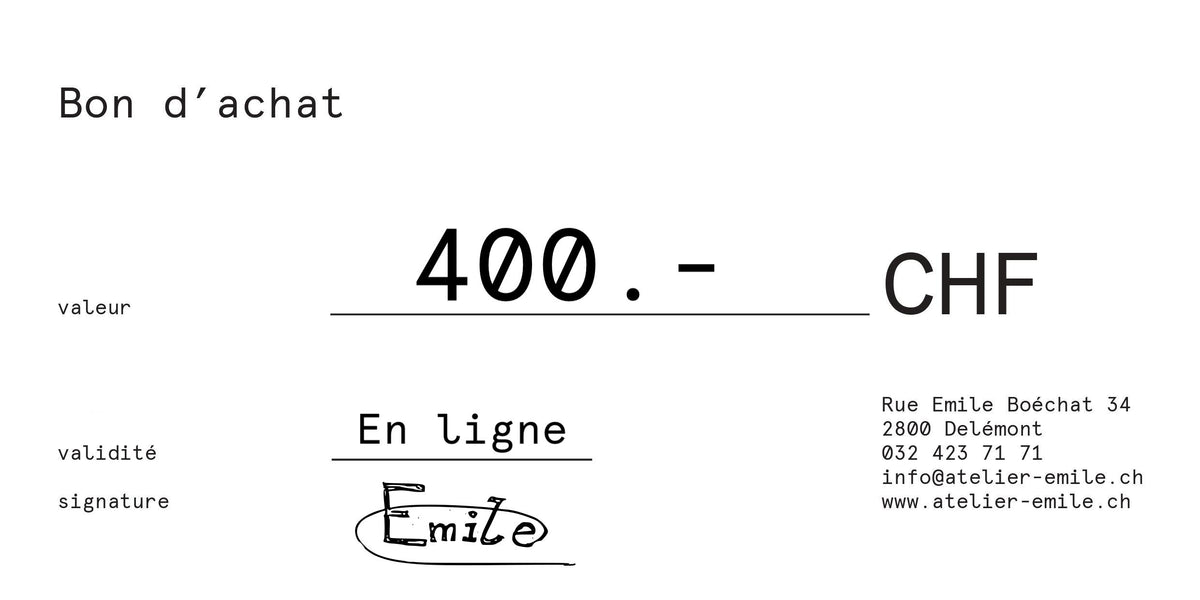 Carte Cadeau Atelier-Emile, vue de détail 8 – Atelier-Émile