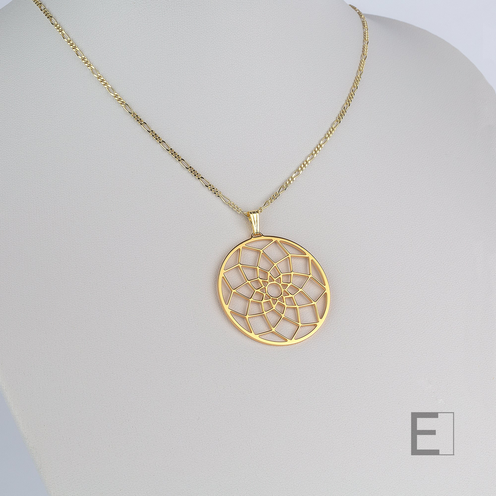 Collier Grand Attrape-Rêves, vue de détail 3 – Atelier-Émile