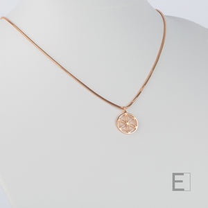 Collier Petite Fleur de Vie – vue principale du bijou artisanal Atelier-Émile
