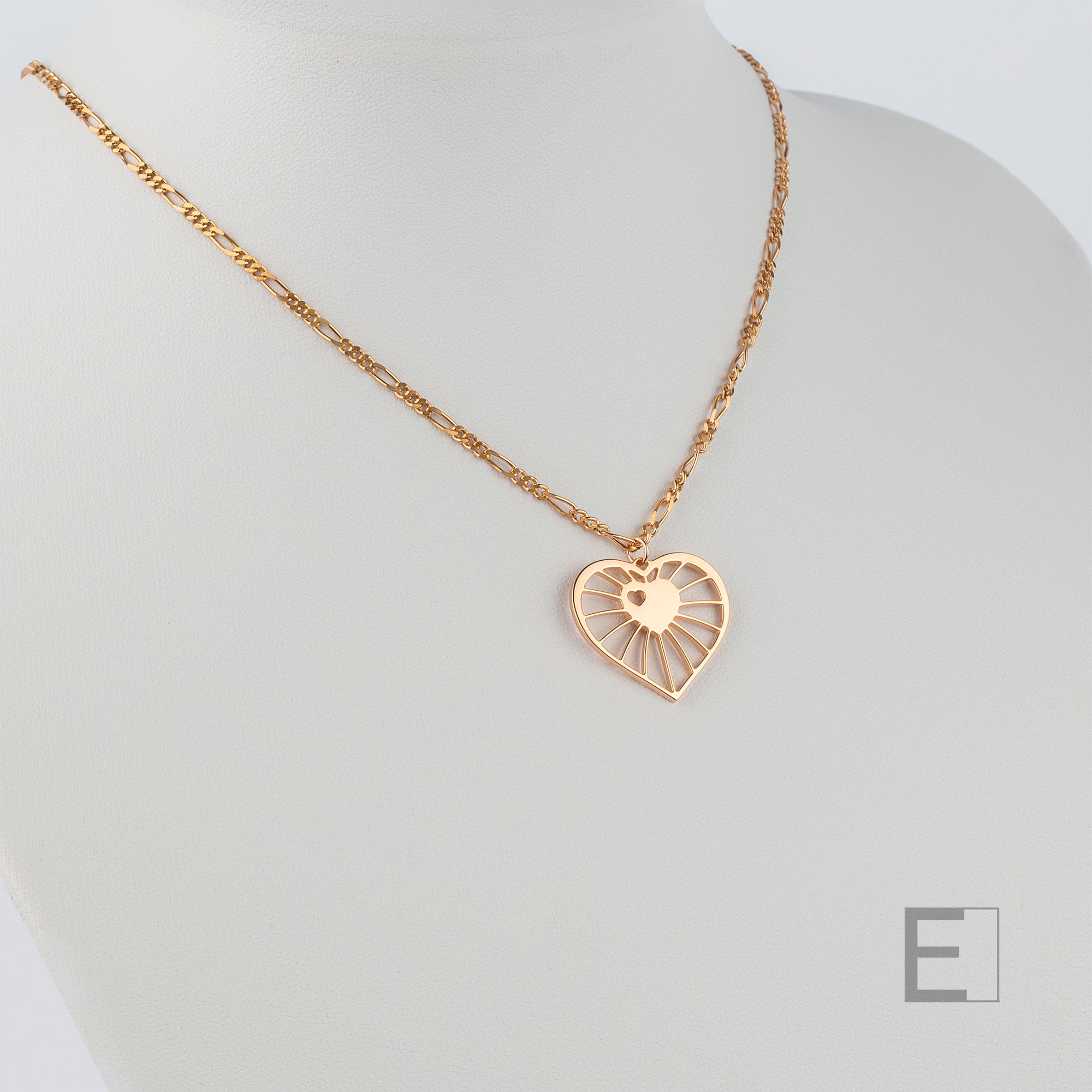 Collier Toile Amoureuse – vue principale du bijou artisanal Atelier-Émile