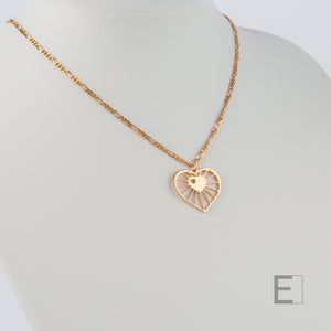 Collier Toile Amoureuse – vue principale du bijou artisanal Atelier-Émile