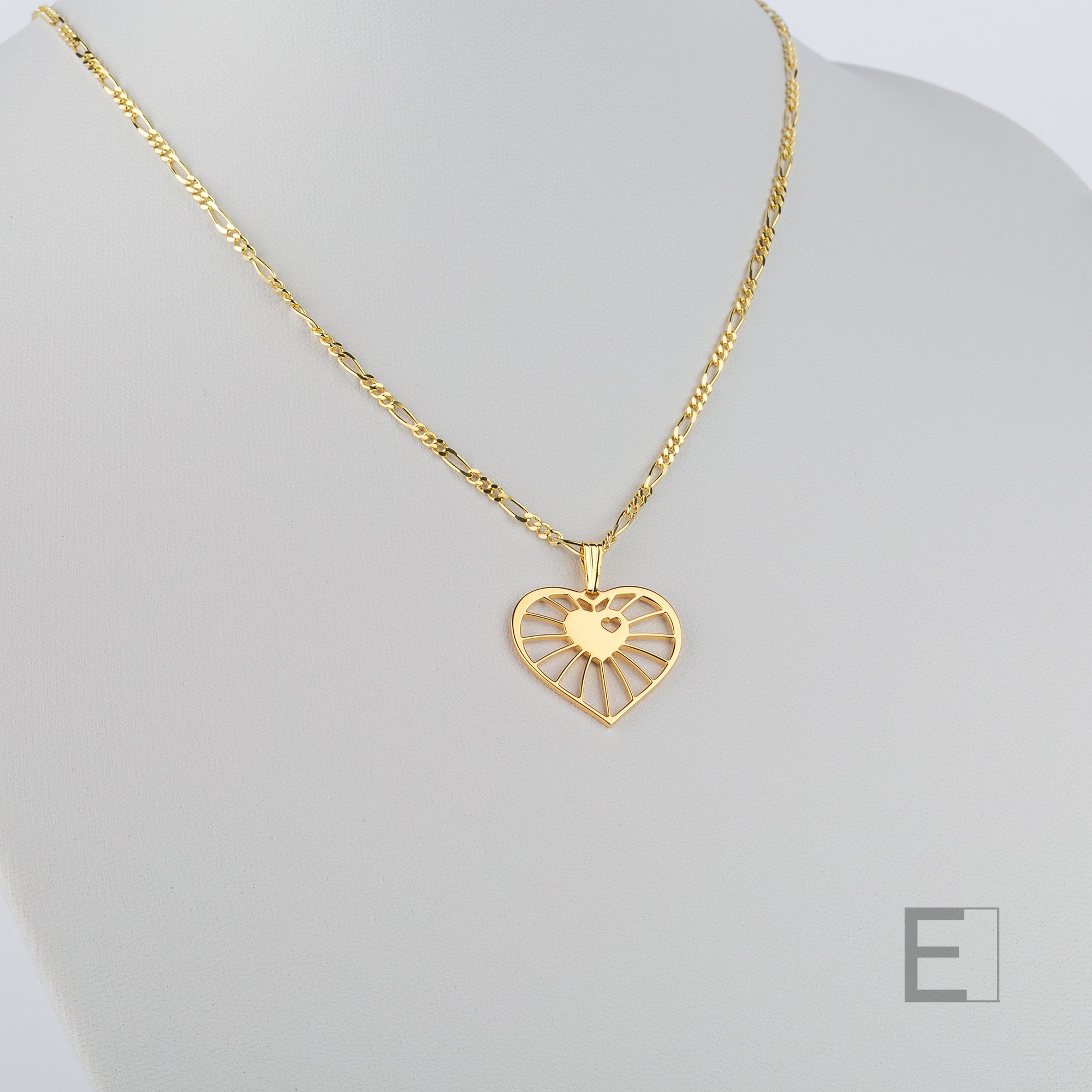 Collier Toile Amoureuse – vue détaillée du bijou artisanal Atelier-Émile