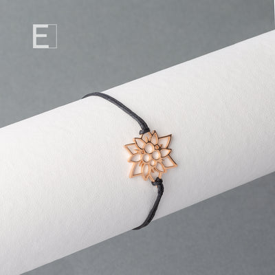 Bracelet Edelweiss – vue principale du bijou artisanal Atelier-Émile